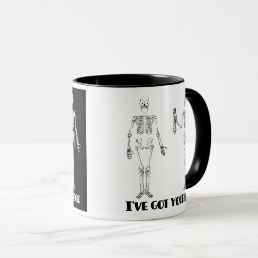 Ik heb je rug - mok (Voorkant rechts)