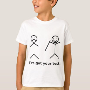 Ik heb je rug (zwart).png t-shirt