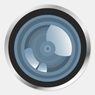 Ik heb je! Sticker cameralens