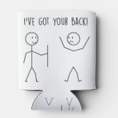 Ik heb je terug blikjeskoeler (Achterkant)