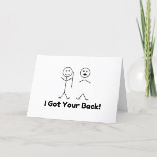 Ik heb je terug feestdagen kaart