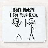 Ik heb je terug! muismat (Voorkant)