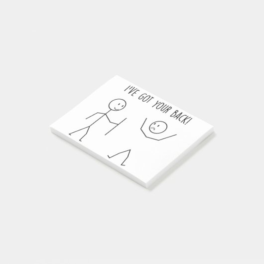 Ik heb je terug post-it® notes (Schuin)