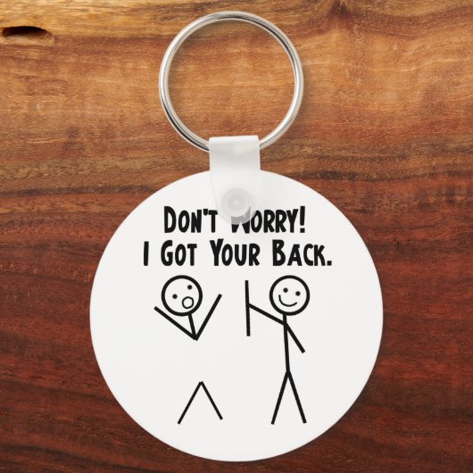 Ik heb je terug! sleutelhanger (Voorkant)