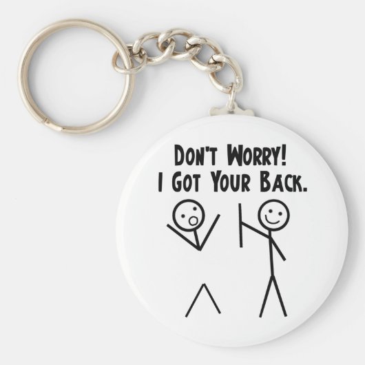 Ik heb je terug! sleutelhanger (Voorkant)