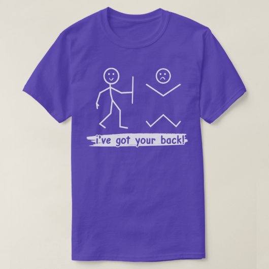 Ik heb je terug. t-shirt (Design voorkant)