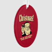 Ik heb je vakantiegeest hier ornament (voorkant)