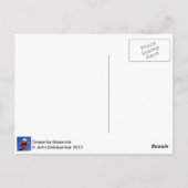 Ik heb je verlaten, alleen briefkaart (Achterkant)