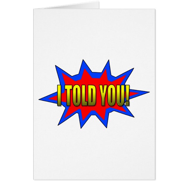 Ik heb je verteld (Voorkant)