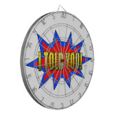 Ik heb je verteld dartbord (Voorkant Links)