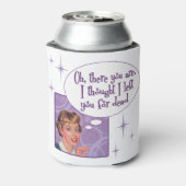 Ik heb je voor dood achtergelaten blikjeskoeler (Blikje Achterkant)