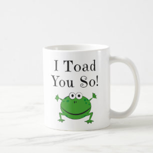 Ik heb je zo geslagen. - Funny Frog-Mokken Koffiemok