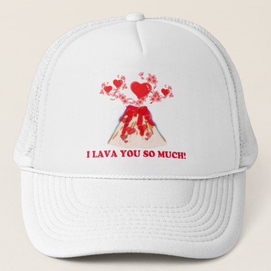 Ik heb je zo veel te veel trucker pet (Voorkant)