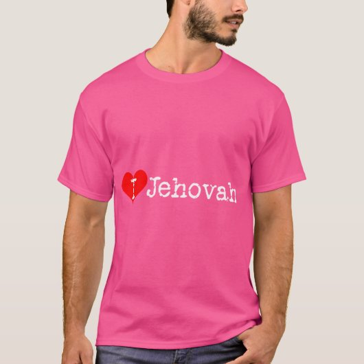 Ik heb Jehovah lief T-shirt (Voorkant)
