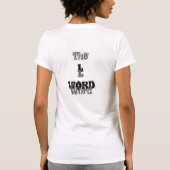 Ik heb Jenny L Word vermoord T-shirt (Achterkant)