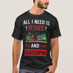 Ik Heb Jezus Aquascaping Aquascape Aquascaper T-shirt