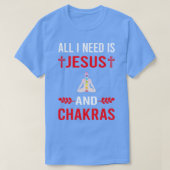 Ik heb Jezus en Chakra Chakra nodig T-shirt (Design voorkant)