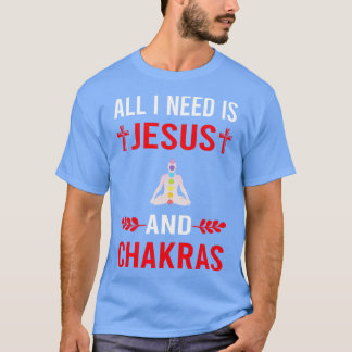Ik heb Jezus en Chakra Chakra nodig T-shirt