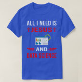 Ik heb Jezus en Data Science nodig T-shirt (Design voorkant)