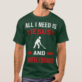 Ik heb Jezus en Shuffleboard nodig T-shirt