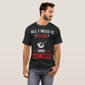 Ik heb Jezus nodig Bungeejumpen T-shirt (Voorkant volledig)