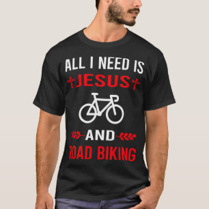 Ik heb Jezus nodig en wielrennen T-shirt