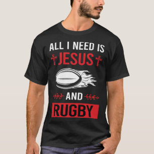 Ik heb Jezus Rugby nodig T-shirt