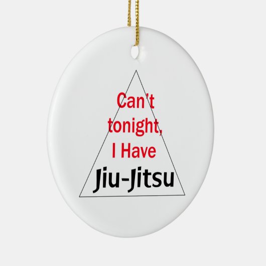 Ik heb Jiu Jitsu Keramisch Ornament (Rechts)