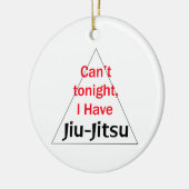 Ik heb Jiu Jitsu Keramisch Ornament (Links)