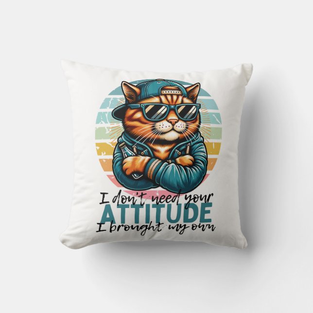 Ik heb jouw houding niet nodig, ik heb mijn eigen  kussen (Voorkant)