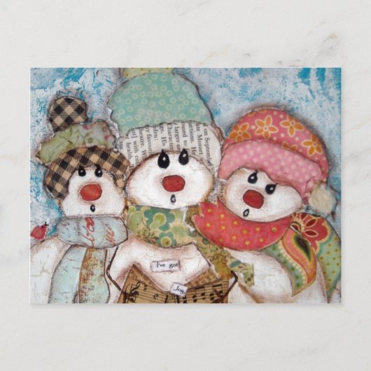 Ik heb Joy, Joy, Joy, Joy, Joy in Mijn hart! Briefkaart (Voorkant)