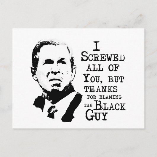 Ik heb jullie allemaal genaaid, behalve bedankt, v briefkaart (Voorkant)