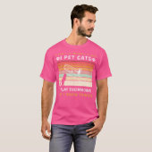 Ik heb katten, ik speel trombone, en ik weet dinge t-shirt (Voorkant volledig)