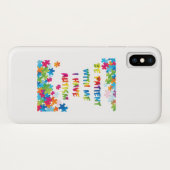 Ik heb kennis van autisme Case-Mate iPhone case (Achterkant (horizontaal))