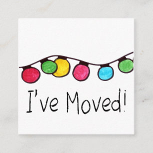 Ik heb kerstboomverlichting beweegt informatiekaartje