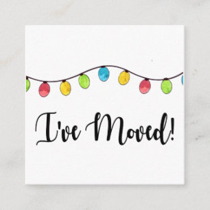 Ik heb kerstboomverlichting beweegt informatiekaartje