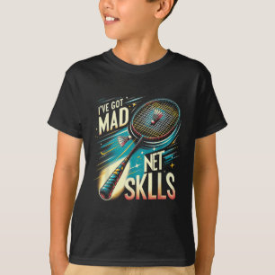 Ik Heb Knappe Net Vaardigheden Badminton Grappig G T-shirt