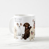Ik heb koffie en honden nodig koffiemok (Voorkant links)