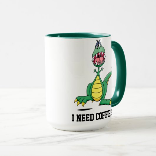 Ik heb koffie-Mok nodig - Mok (Voorkant rechts)