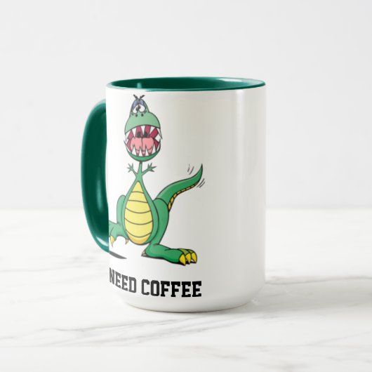 Ik heb koffie-Mok nodig - Mok (Voorkant links)