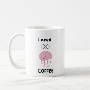 Ik heb koffie nodig - Grappige koffieliefhebber mo Koffiemok