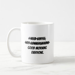 Ik heb koffie nodig koffiemok