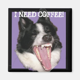 Ik heb koffie nodig. magneet