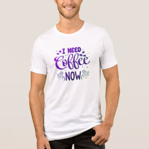 Ik Heb Koffie Nodig Nu Bella+Canvas Tri-Blend T-Sh Shirt