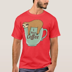 Ik heb koffie nodig t-shirt