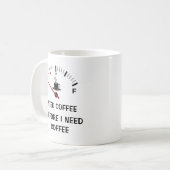 Ik heb koffie nodig voor de Mok (Voorkant links)