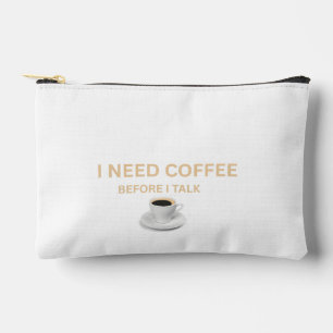 “Ik heb koffie nodig voordat ik praat” Etui