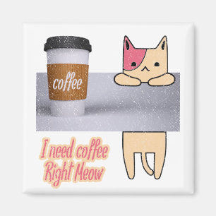 Ik heb koffie op de juiste manier nodig De beste Magneet