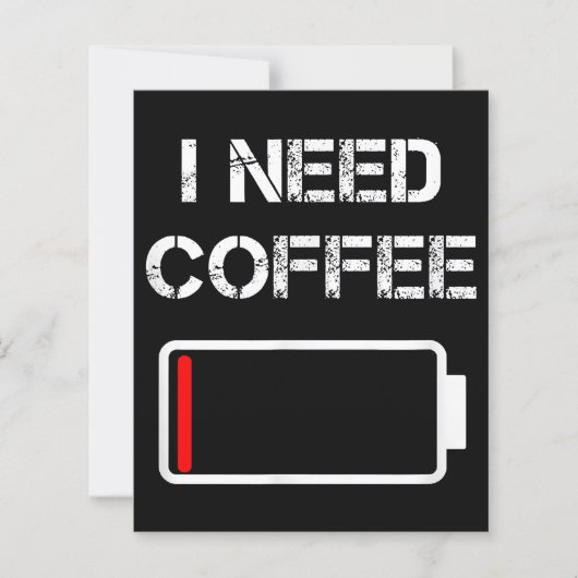 Ik heb koffiebrontjes batterij nodig. (Voorkant)