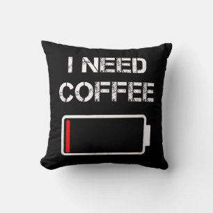 Ik heb koffiebrontjes batterij nodig. kussen